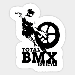 BMX 80's crossup old school BMX Sticker